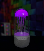 Raindrop Humidifier and Jellyfish Table Lamp Combo - Image 2